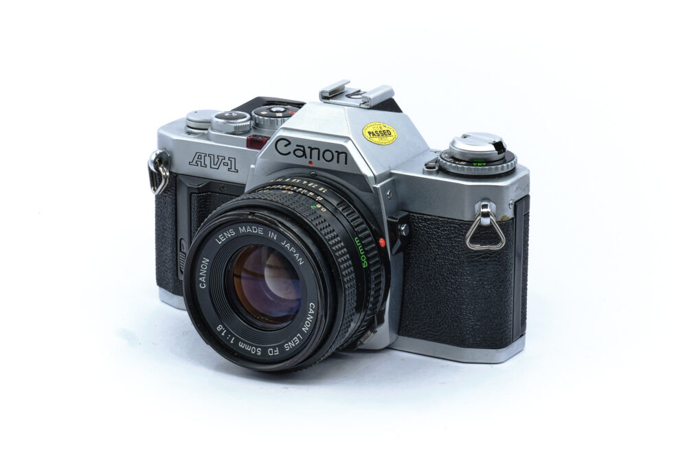 Canon AV-1 - Canon FDn 50mm f/1.8