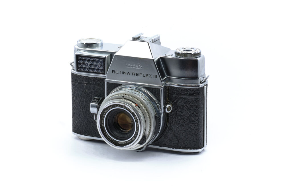 Kodak Retina Reflex III - 50mm f/2.8 et 135mm f/4