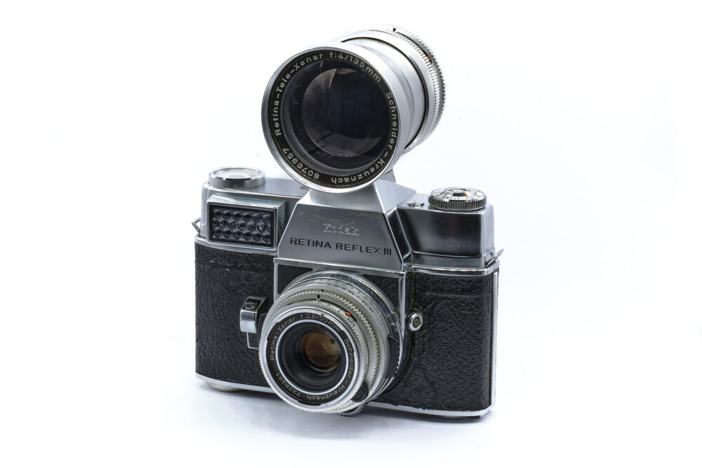 Kodak Retina Reflex III - 50mm f/2.8 et 135mm f/4 – Image 5