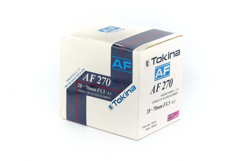 Tokina AF 28-70mm f/3.5-4.5 Monture Pentax K