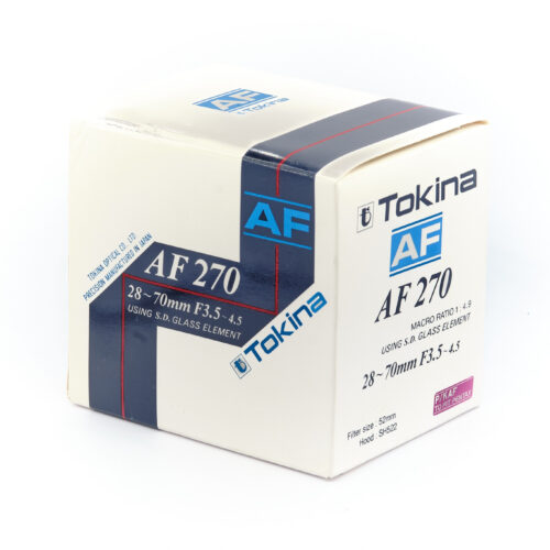 Tokina AF 28-70mm f/3.5-4.5 Monture Pentax K