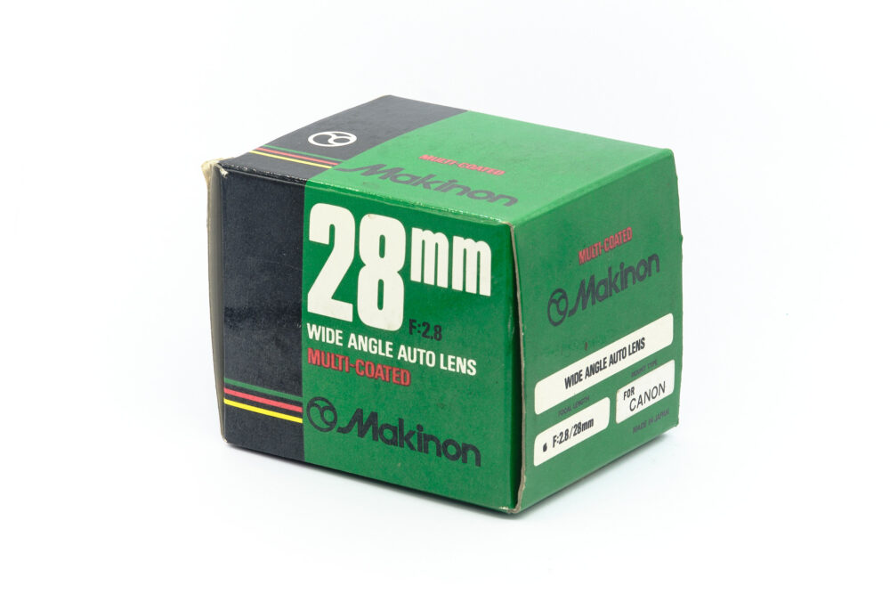 Makinon 28mm f/2.8 Monture FD NEUF