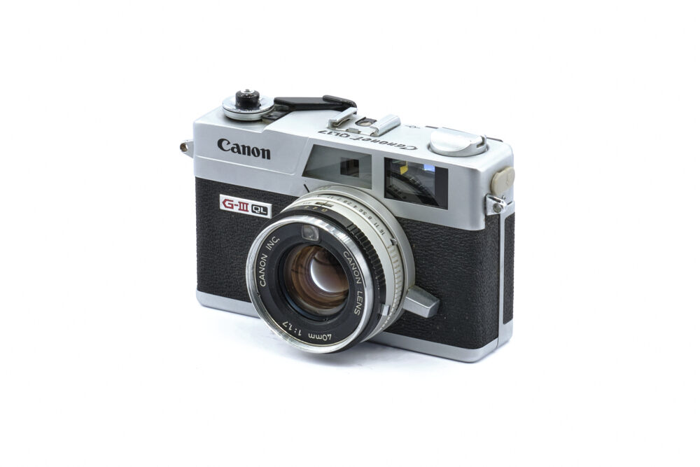 Canon Canonet QL17 GIII QL Argent
