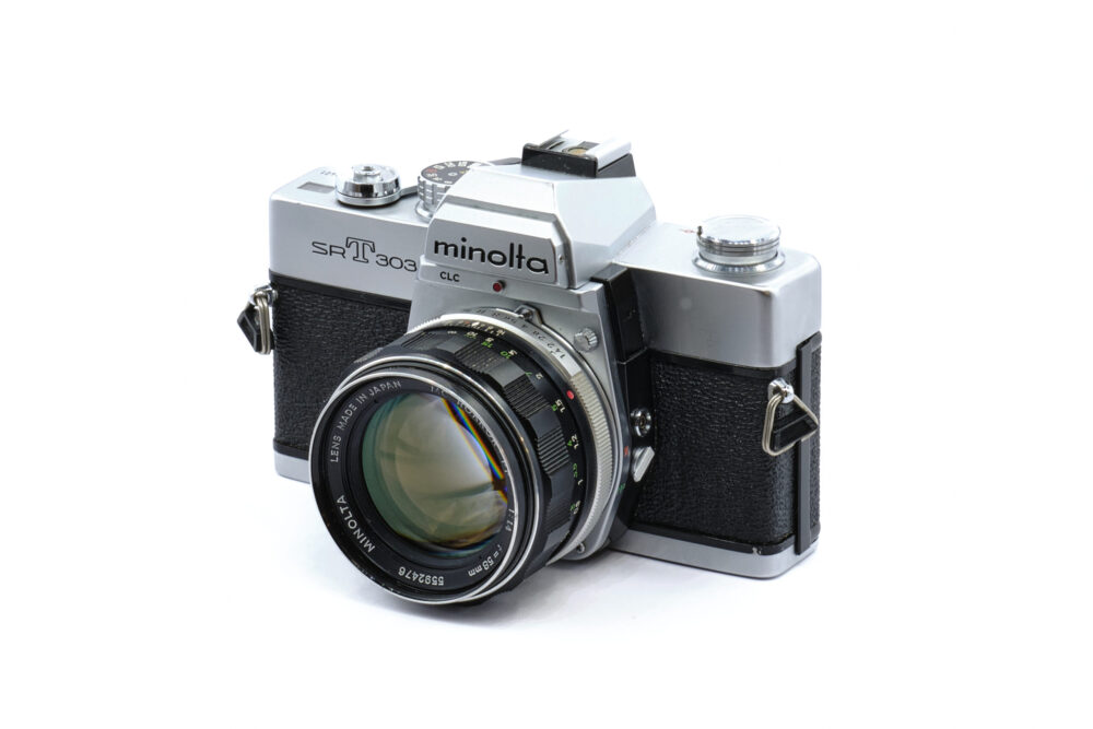 Minolta SRT 303b - Rokkor PF 58mm f/1.4