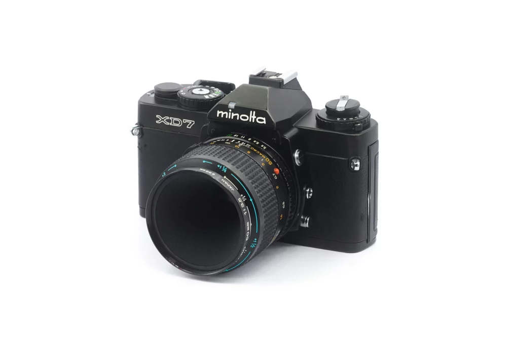 Minolta XD-7 - Rokkor 50mm f/3.5 Macro