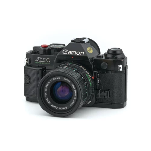 Canon AE-1 Program - Noir - Canon FDn 35-70mm f/3.5-4.5 — ÉDITION ATELIER