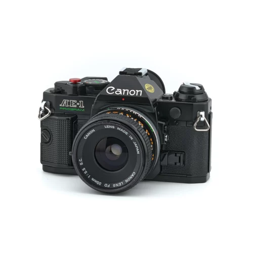 Canon AE-1 Program - Noir - Canon FD 35mm f/2.8 — ÉDITION ATELIER