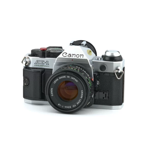Canon AE-1 Program - Chrome - Canon FDn 50mm f/1.8 — ÉDITION ATELIER