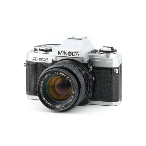 Minolta X-300 - Rokkor 50mm f/1.4 - Restauré