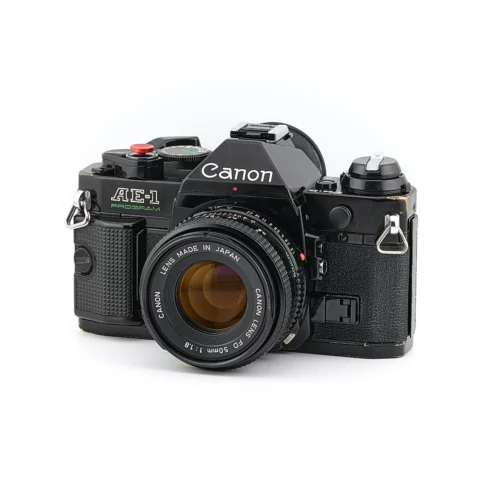 Canon AE-1 Program - Noir - Canon FDn 50mm f/1.8 — ÉDITION ATELIER