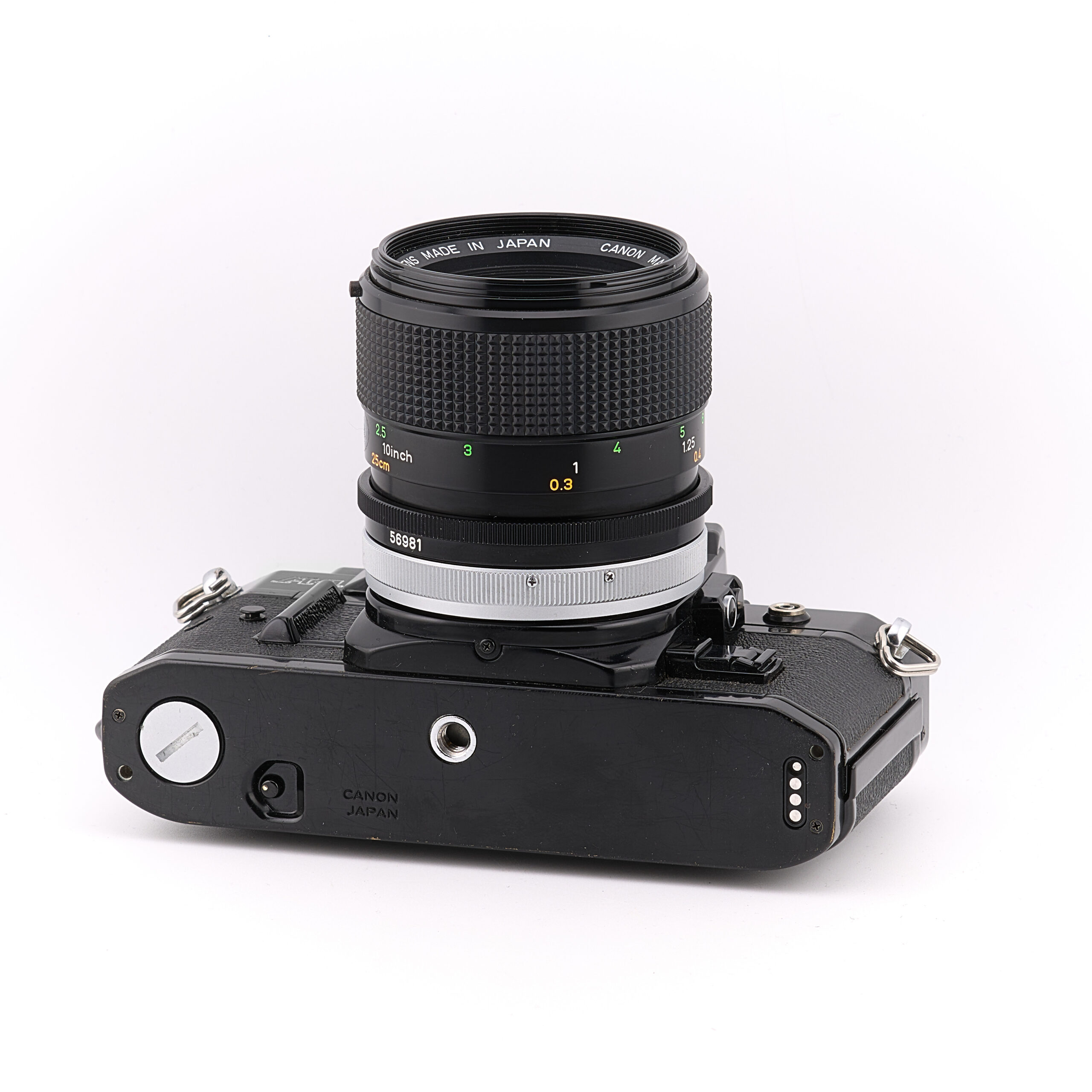 Canon A-1 — Canon Macro FD 50mm f/3.5 S.S.C. Canon A-1 — Canon Macro FD 50mm f/3.5 S.S.C. reconditionné (4)