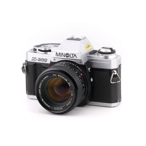 Minolta X-300 — Minolta MC Rokkor-PG 50mm f/1.4 reconditionné (1)