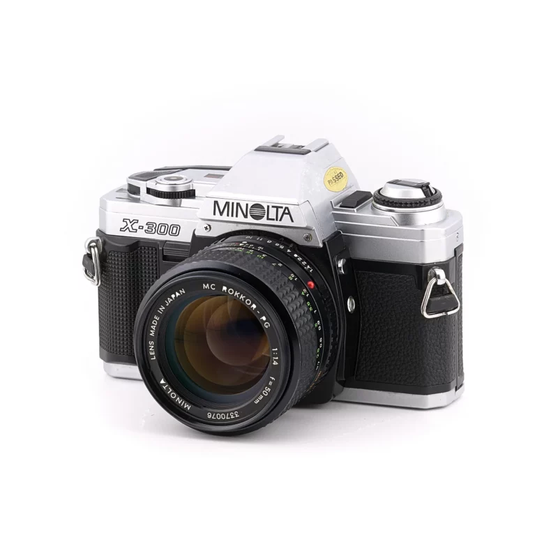 Minolta X-300 — Minolta MC Rokkor-PG 50mm f/1.4 reconditionné (1)