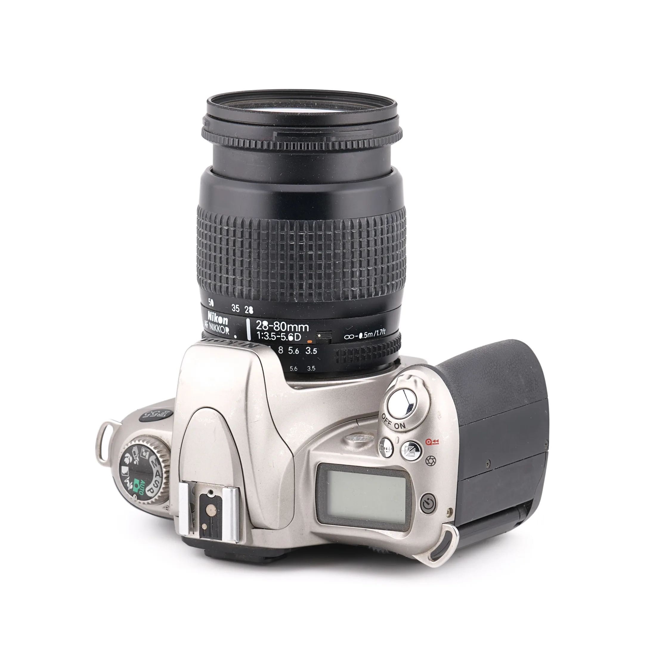 Nikon F55 — Nikon AF Nikkor 28-80mm f/3.5-5.6D Nikon F55 — Nikon AF Nikkor 28-80mm f/3.5-5.6D reconditionné garanti 6 mois (3)